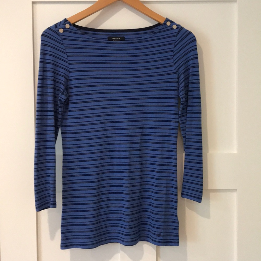 Nautica quarter sleeve shirt